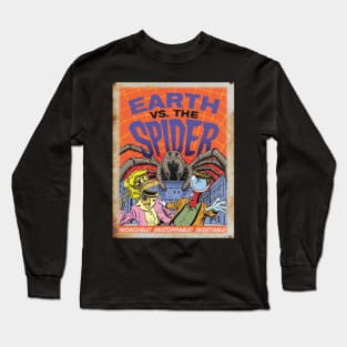 Mystery Science Rusty Barn Sign 3000 - Earth vs. The Spider Long Sleeve T-Shirt